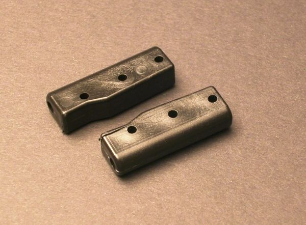 3 Degree Molded Rear. Toe Blocks