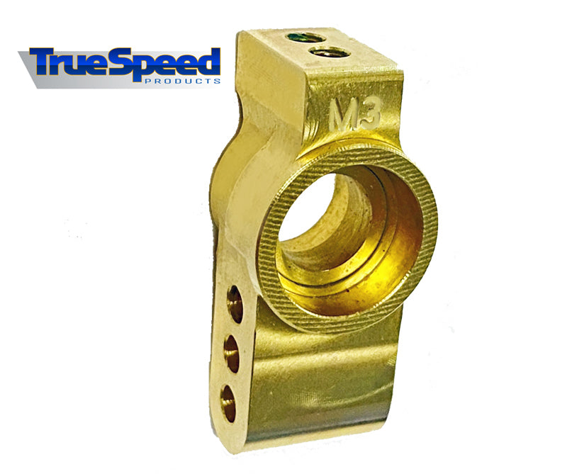 Brass Tall Rear Hub for Metric Bearing