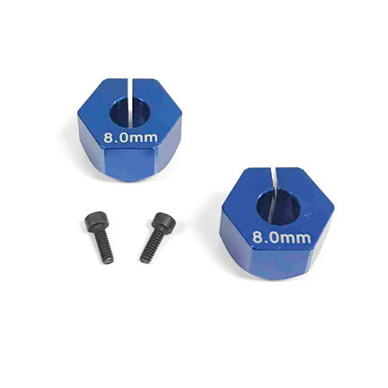 12mm Clamping Hex for. 5mmAxle, *mm Offset. (Pr)