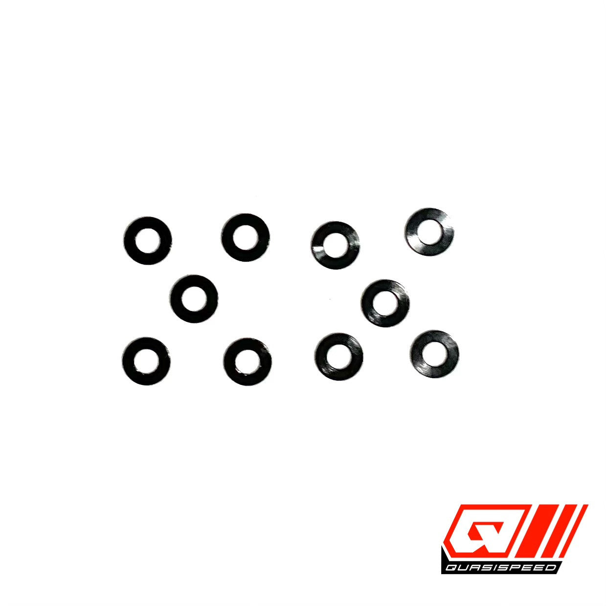 Shock shaft washer