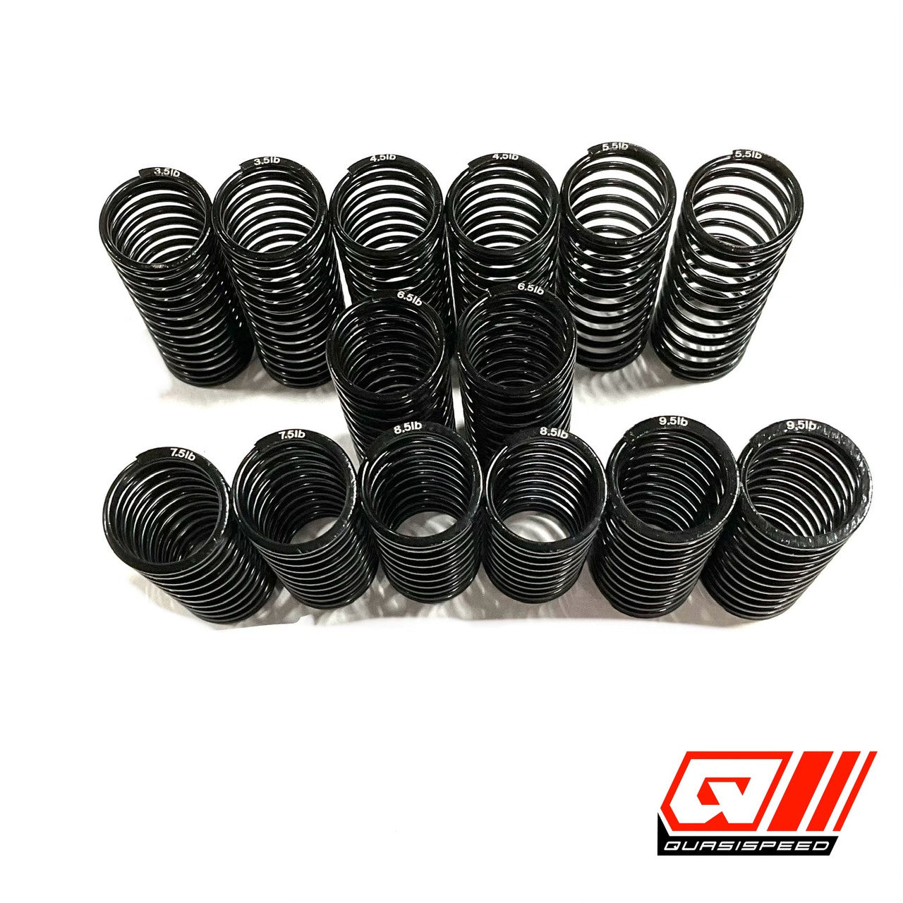 Small Bore Low Frequency Shock Springs in Pairs 6.5