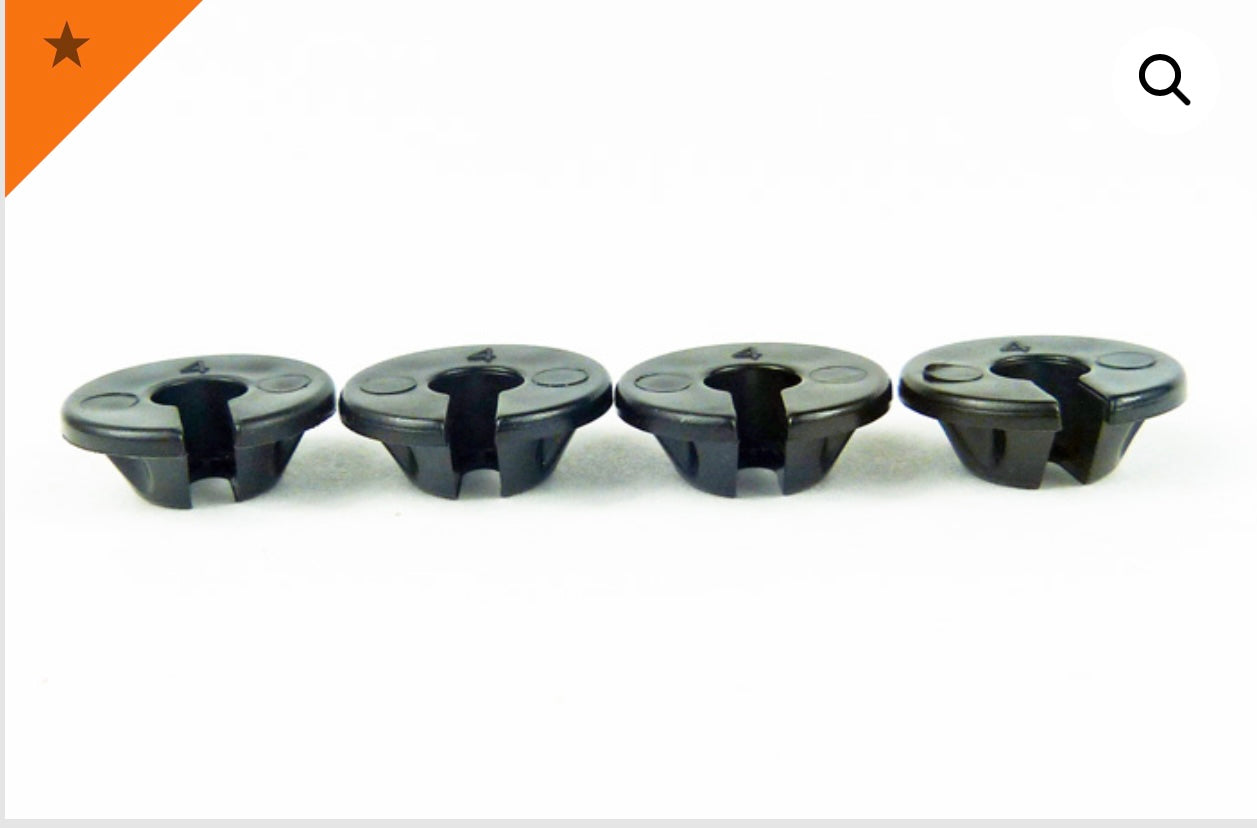 BIG BORE SPRING CUPS (4)