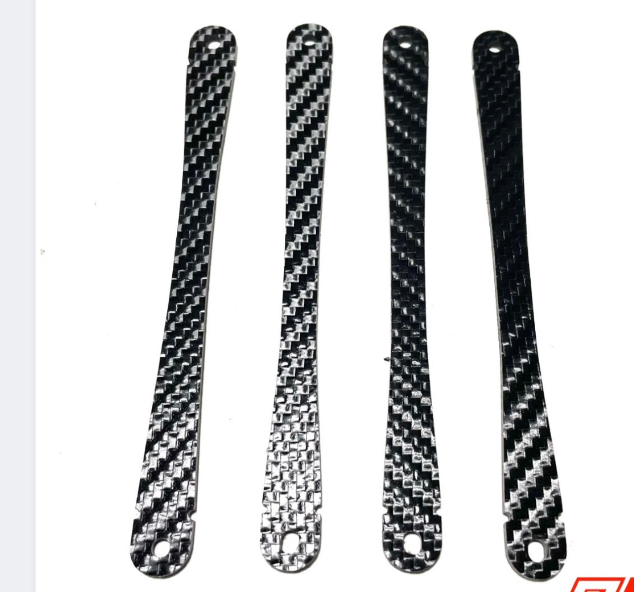 4” Carbon Printed Braces