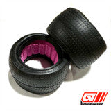 Set of 4 Low Pin Tires with Inserts