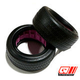 Set of 4 Low Pin Tires with Inserts