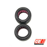 Rear High Pin Tires with Inserts (Pair)