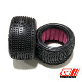 Rear High Pin Tires with Inserts (Pair)