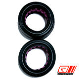 Low Tread Front Tire with Inserts (Pair)