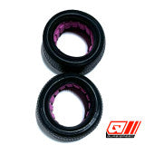 Low Tread Rear Tire with Inserts (Pair)