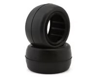 Raw Speed RC Slick 2.2" 1/10 Rear Buggy Tires (2) (Blue Double Dot) w/Foam Inserts