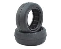 Raw Speed RC Slick 2.2" 1/10 2WD Front Buggy Tires (2) (Clay) w/Foam Inserts