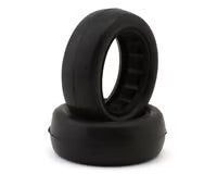 Raw Speed RC Slick 2.2" 1/10 2WD Front Buggy Tires (2) (Blue Double Dot) w/Foam Inserts