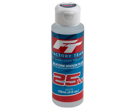 Team Associated Factory Team Silicone Shock Oil (4oz) (25wt)