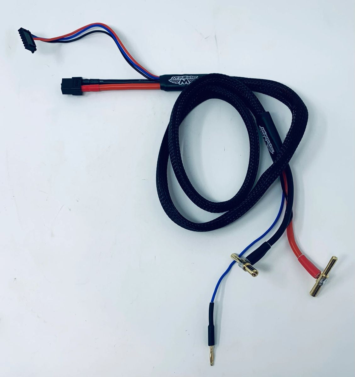 XT60 to 4/5mm bullet XL Charge Lead 36” for 1s/ 2s