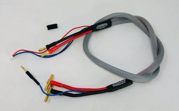 4mm to 4/5 bullet XL Charge Cables 36"