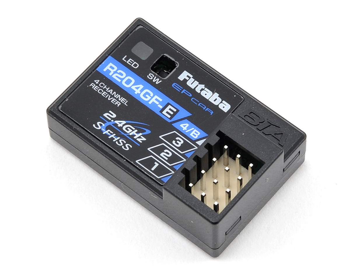 Futaba R204GF-E S-FHSS High Voltage 4-ChannelGHz Micro Receiver