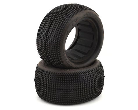 JConcepts Sprinter 2.2" Rear Buggy Dirt Oval Tires (2)blue