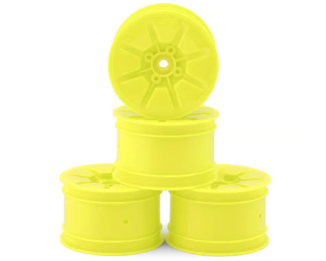 JConcepts Pioneer 2.2 Rear Buggy Wheels (Yellow) (4) w/12mm Hex
