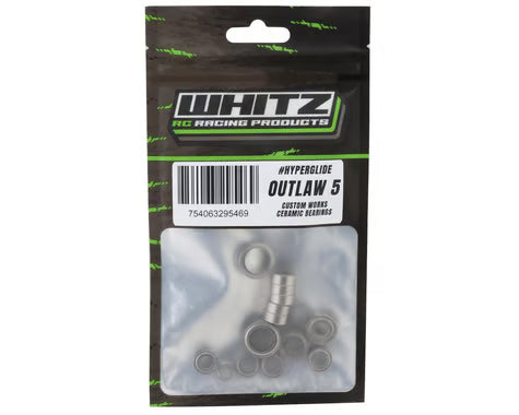 Whitz Racing Products Custom Works Outlaw 5 HyperGlide Full Ceramic Ball Bearing Kit
